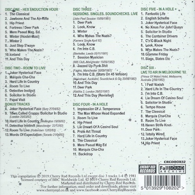Back cover